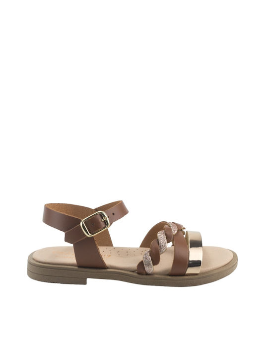 Scarpy Kinder Sandalen Tabac Braun