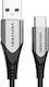 Vention USB 2.0 Kabel USB Typ-C männlich - USB-A 60W Grau 1m CODHF