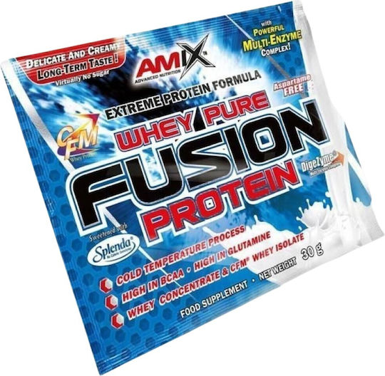 Whey Pure Fusion Биологична Протеин Суроватъчен с Вкус Double White Chocolate 30гр