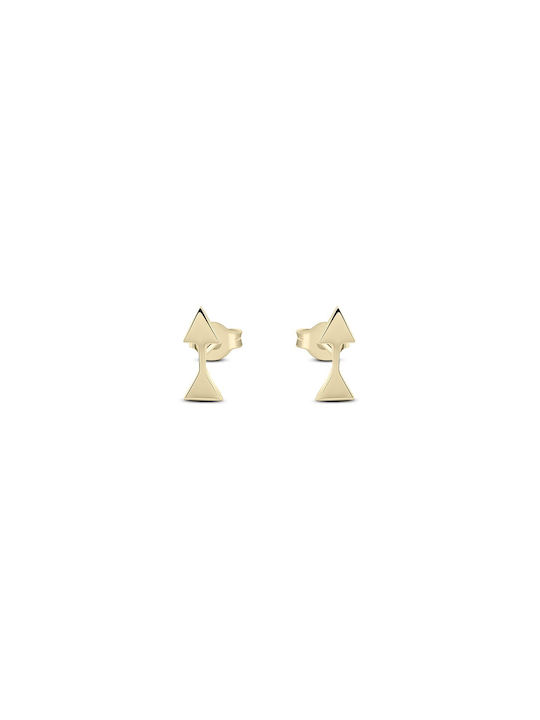 Chrilia Earrings made of Gold 9K