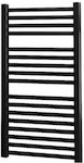 Towel Rail Bathroom 500x1200 670kcal/h Black