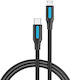 Vention USB 2.0 Cable USB-C male - micro USB-B Μαύρο 1m COVBH