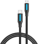 Vention USB 2.0 Cablu USB-C bărbătesc - micro USB-B de sex masculin Negru 1m (056239)