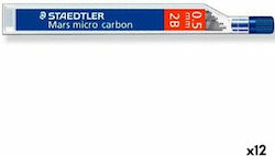 Staedtler 12 Опаковки х 12 Механични Графитни Върхове Тип 2B Staedtler 12 Опаковки х 12 Механични Графитни Върхове Тип 2B