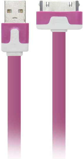 USB to 30-Pin Cable Ροζ 1.2m