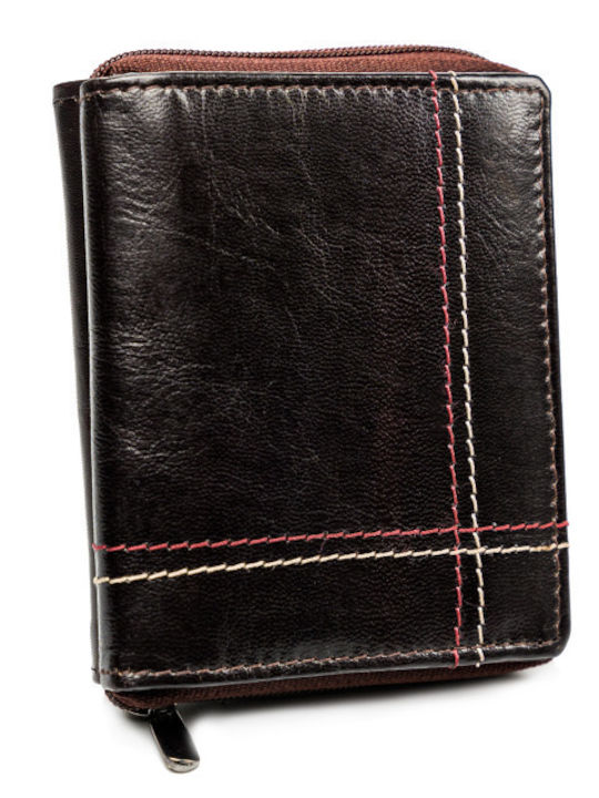 Always Wild Leder Herren Geldbörse Karten Schwarz