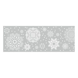 Heyda Weihnachtsaufkleber mit Flockenmuster Heyda Weihnachtsaufkleber mit Flockenmuster