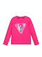 Guess Kids Blouse Long Sleeve Pink