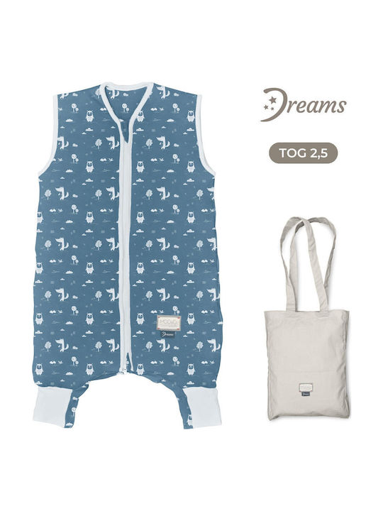 Nuvita Winter Baby Sleeping Bag with Detachable Sleeves Powder Blue