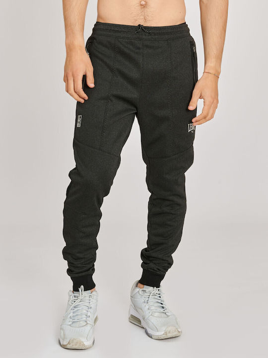 Sweatpants Glossy with Elastic Dark Grey