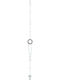 Agios Women's Silver Bracelet 14cm