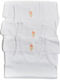 Nina Club Set of Kids' Undershirts Sleeveless white 3pcs