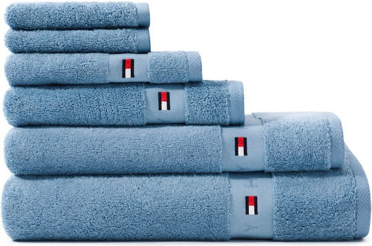 Tommy Hilfiger Badehandtuch Legend 100x150εκ. Galazio (Ocean) Gewicht 540gr/m²