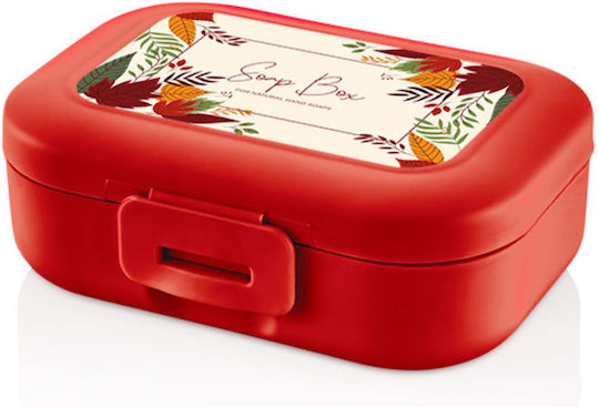 Qlux Red Soap Dish
