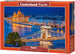 Puzzle Budapest By Night 2D 500 Κομμάτια
