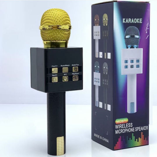 Wireless Karaoke Microphone MC871 81005KLD80 Gold
