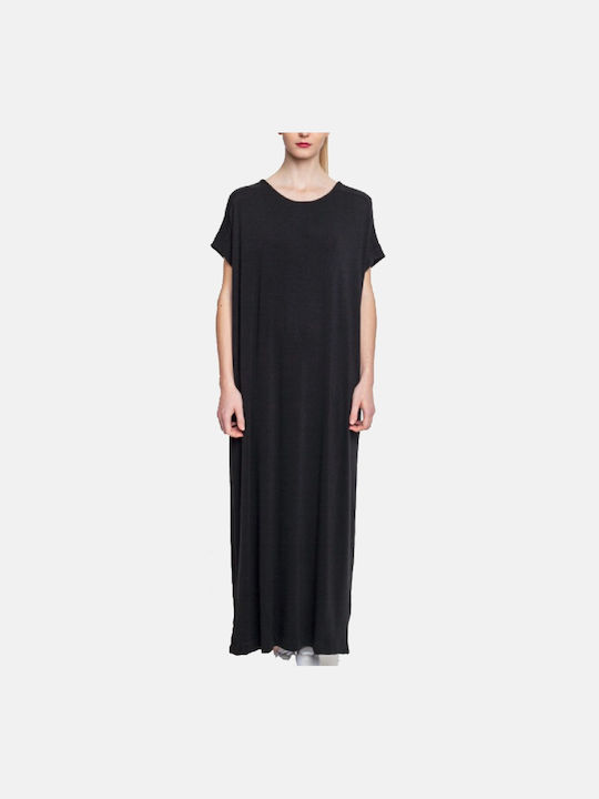 Dr Denim Maxi Dress Black