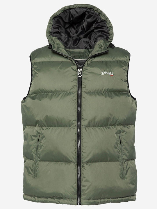 Ärmellos Jacke Sage Kaki