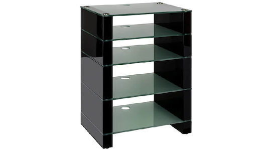 Blok Stax Έπιπλο Hi-Fi Μαύρο 58x81x40cm