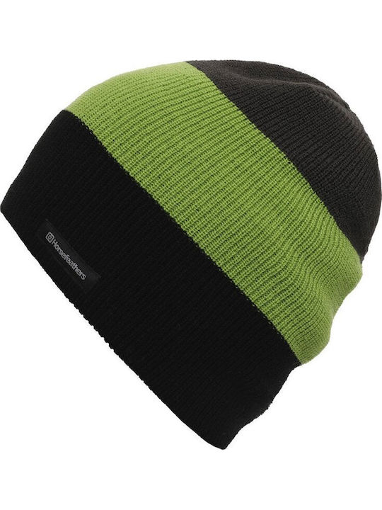Beanie Unisex Σκούφος Πλεκτός σε Πράσινο χρώμα