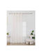 Viokarpet My Home Luxury Vorhänge mit Grommets Weiß 140x265cm