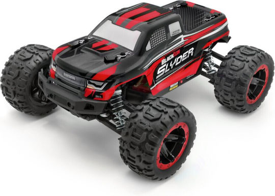 BlackZon Teleghidat Mașină Monster Truck 4WD Roșu