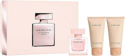 Narciso Rodriguez Γυναικείο Σετ με Eau de Parfum 3τμχ Narciso Rodriguez Γυναικείο Σετ με Eau de Parfum 3τμχ