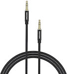 Vention 3.5mm male - 3.5mm male Cable Black 1.5m (056447)