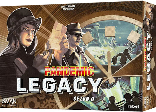 Board Game Pandemic Legacy: Season 0 (PL) for 2-4 Players 13+ Years Old (PL) Rebel Games