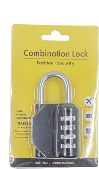 Padlock Brass Combination 1pcs