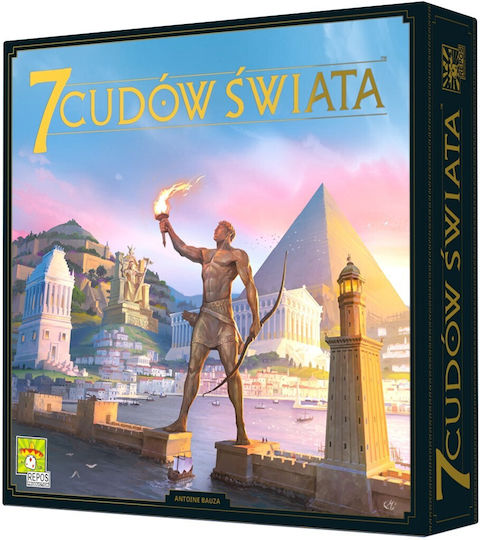 Board Game 7 Wonders 2020 (PL) for 3-7 Players 12+ Years Old (PL) Rebel Games