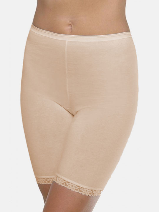 Moutakis Slip With Beige Lace