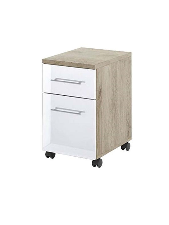 Modul 87 Office Storage Chipboard Drawer Sonoma...