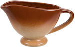 Art et Lumiere Porcelain Gravy Boat Brown 140ml 2pcs