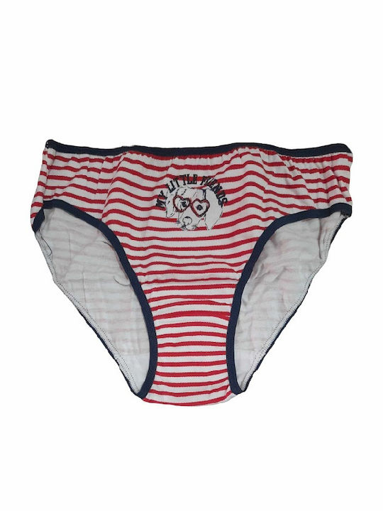 Minerva Kids' Brief blue-red