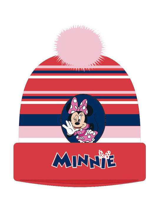 Stamion Minnie Mouse Παιδικό Σκουφάκι Πλεκτό Κό...