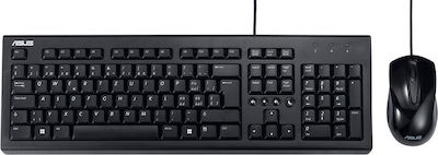 Asus U2000 Keyboard & Mouse Set Greek