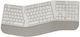 Sbox WK-905-US Wireless Keyboard Only English US White