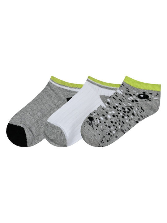 Energiers Kids' Ankle Socks ''''Melange'''' 3 Pairs