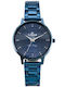 G.Rossi Men's Watch 33mm Battery with Blue Metal Bracelet