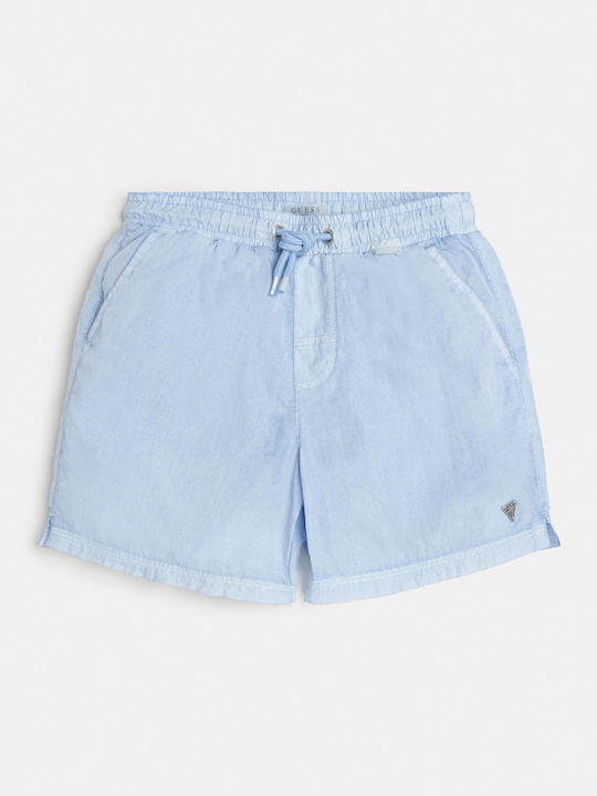 Guess Kids Swimwear Swim Shorts Light Blue