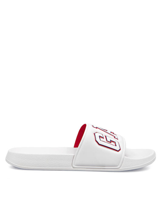 GAP Men's Slides White