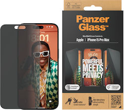 Panzerglass Privacy Screen Protector Iphone 15 Pro Max Ultra-wide Fit W Easyaligner Panzerglass Privacy Screen Protector Iphone 15 Pro Max Ultra-wide Fit W Easyaligner