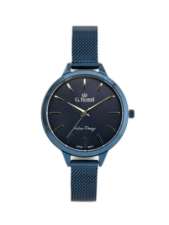 G.Rossi Watch Battery in Blue / Blue Color