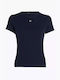 Tommy Hilfiger Γυναικείο T-shirt Navy Μπλε