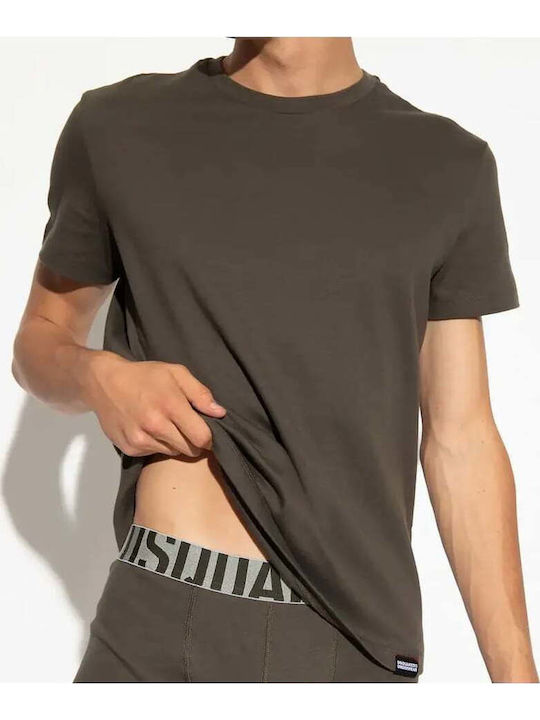Dsquared2 Men's Undershirt Short-sleeved Ladi