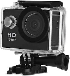 Action Camera Full HD (1080p) Υποβρύχια Μαύρη