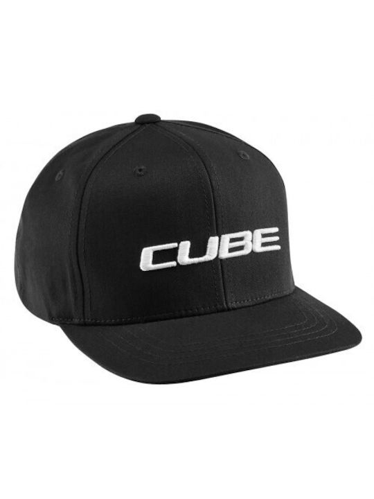 Cube Snapback Cap Black