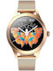 G.Rossi SG009B 38mm Smartwatch με Παλμογράφο (Pink Gold)