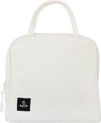 Estia Insulated Bag Handbag Save the Aegean 6 liters Lily White